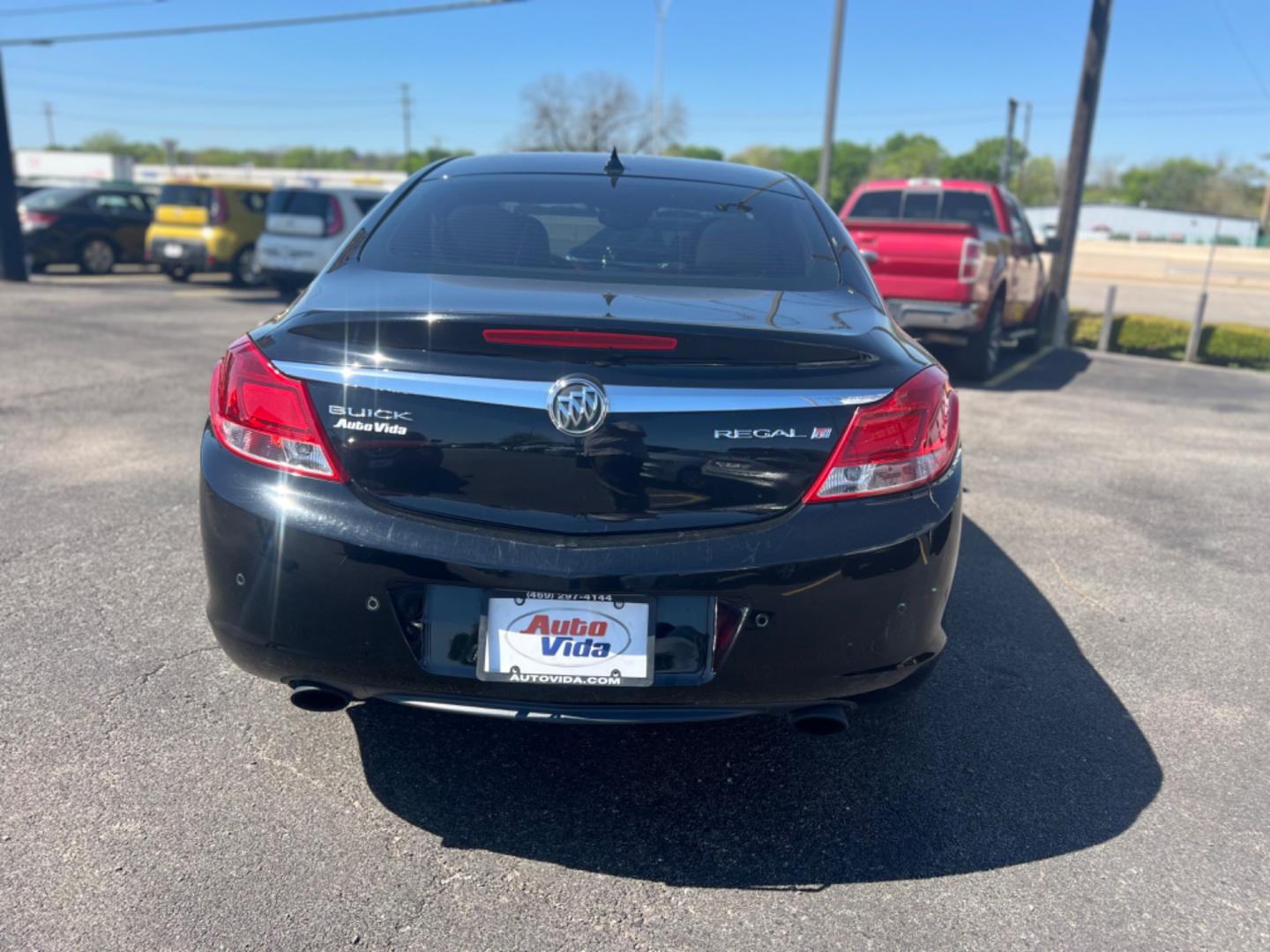 2013 BLACK Buick Regal Turbo Premium 1 (2G4GS5EV0D9) with an 2.0L L4 DOHC 16V TURBO engine, 6-Speed Automatic transmission, located at 420 I-35E, Lancaster, TX, 75146, (469) 297-4144, 32.593929, -96.823685 - Photo#6